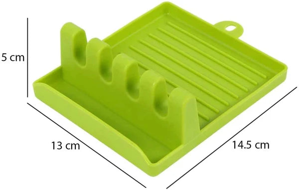 Easy Way Multi-Functional Spatula Holder & Rest for Kitchen Utensils