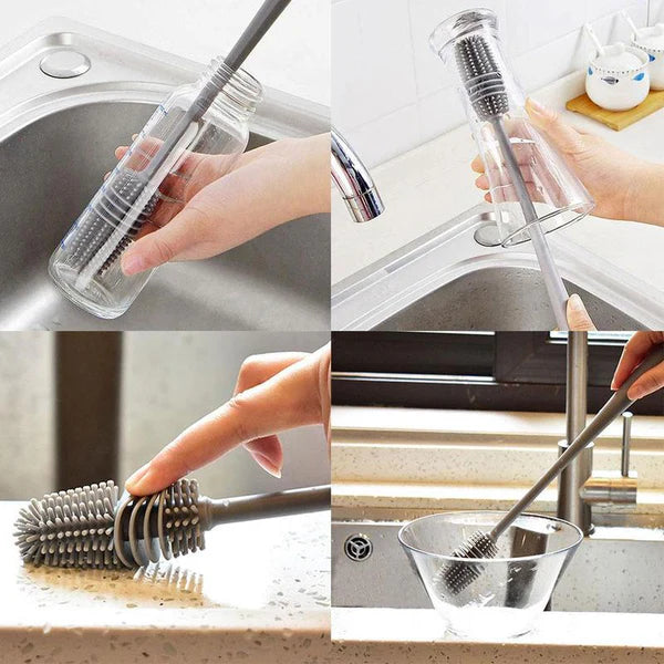 Easy Way Bottle Cleaning Brush for Household Use – Ideal for Cooking and Food Cleansing