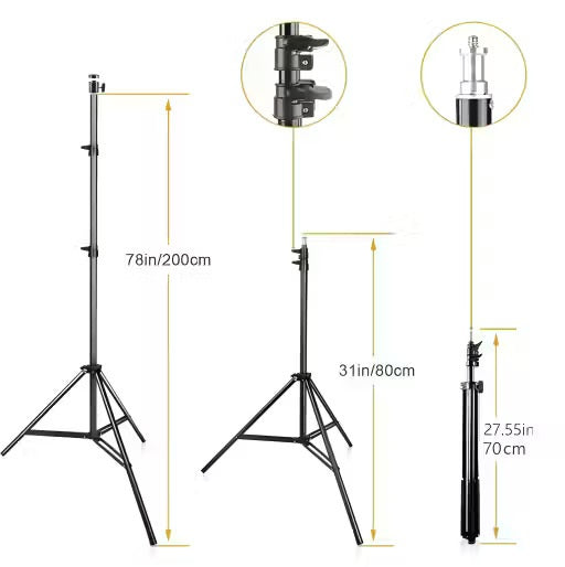 7 Feet Extendable Tripod for Smartphone