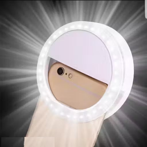 Easy Way LED Selfie Flash Ring Light for Mobile